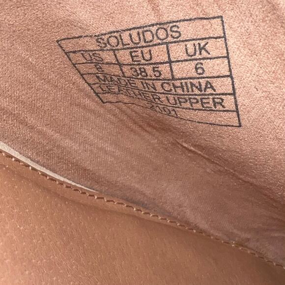 Soludos The Venetian Mule in Sand Size 8 Women’s - Picture 3 of 10